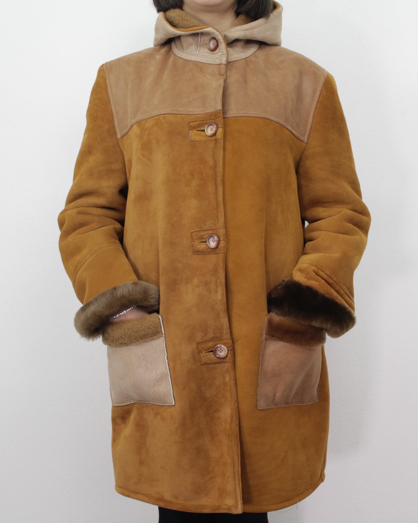 Women's Sheepskin Jacket - Made in Italy Artisan Collection by Ferdinando Patermo